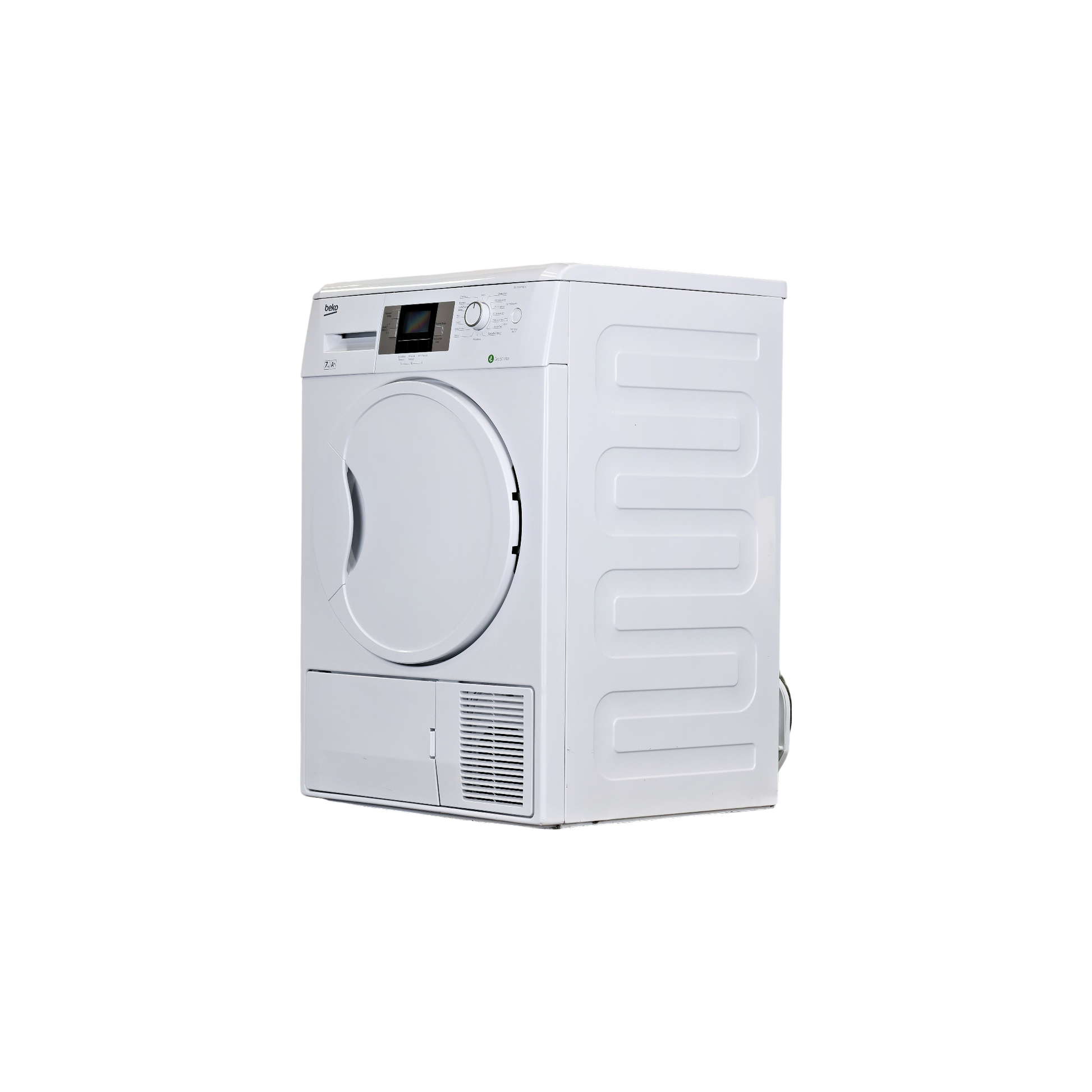 Seche-Linge Pompe À Chaleur 7 kg Reconditionné BEKO DS7304PA0W : vue du côté gauche