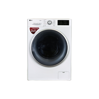 Lave-Linge Sechant 8 kg Reconditionné LG F854J61WRS : vue de face