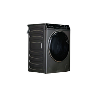Lave-Linge Sechant 8 kg Reconditionné HAIER HWD80-B14979S : vue du côté droit