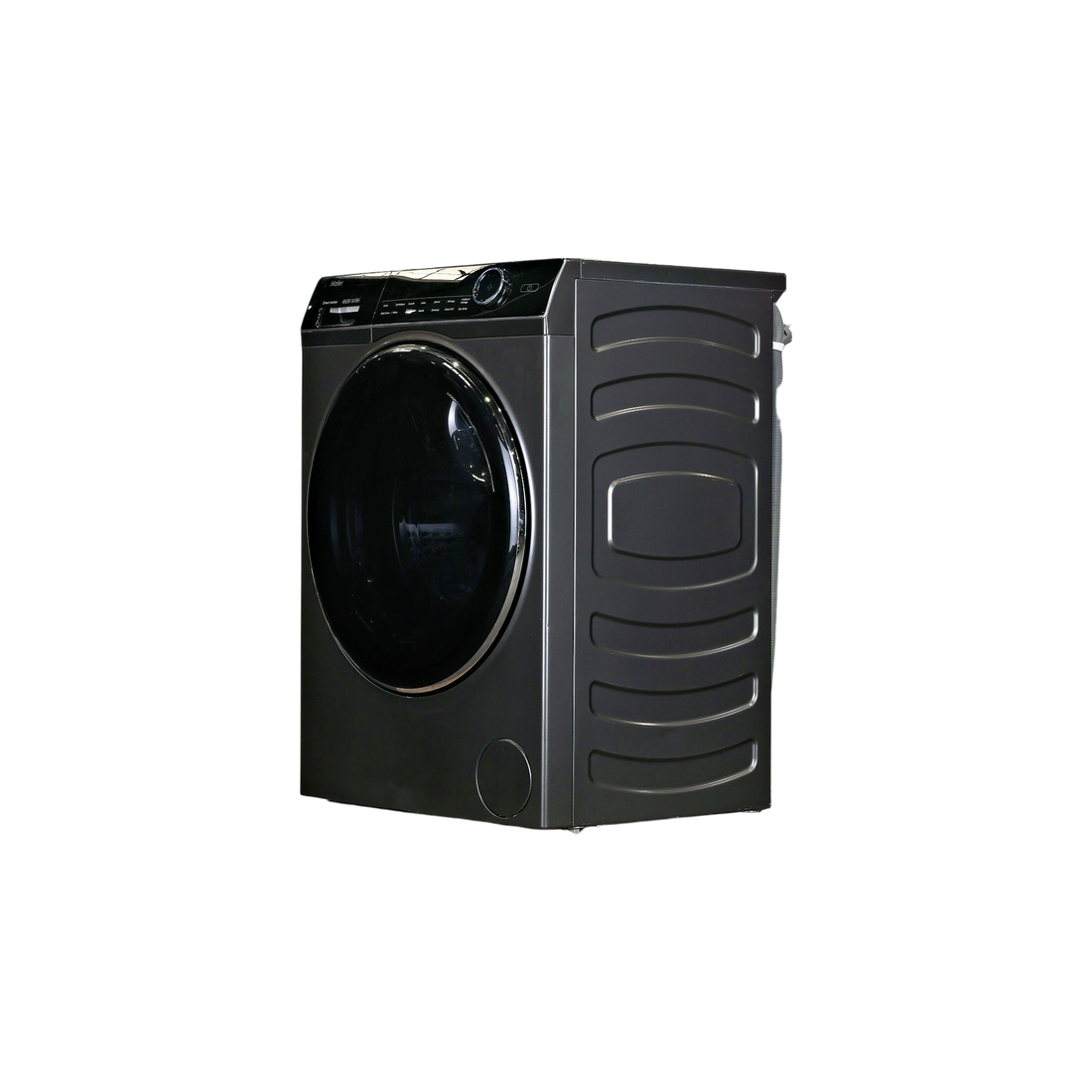 Lave-Linge Sechant 8 kg Reconditionné HAIER HWD80-B14979S : vue du côté gauche