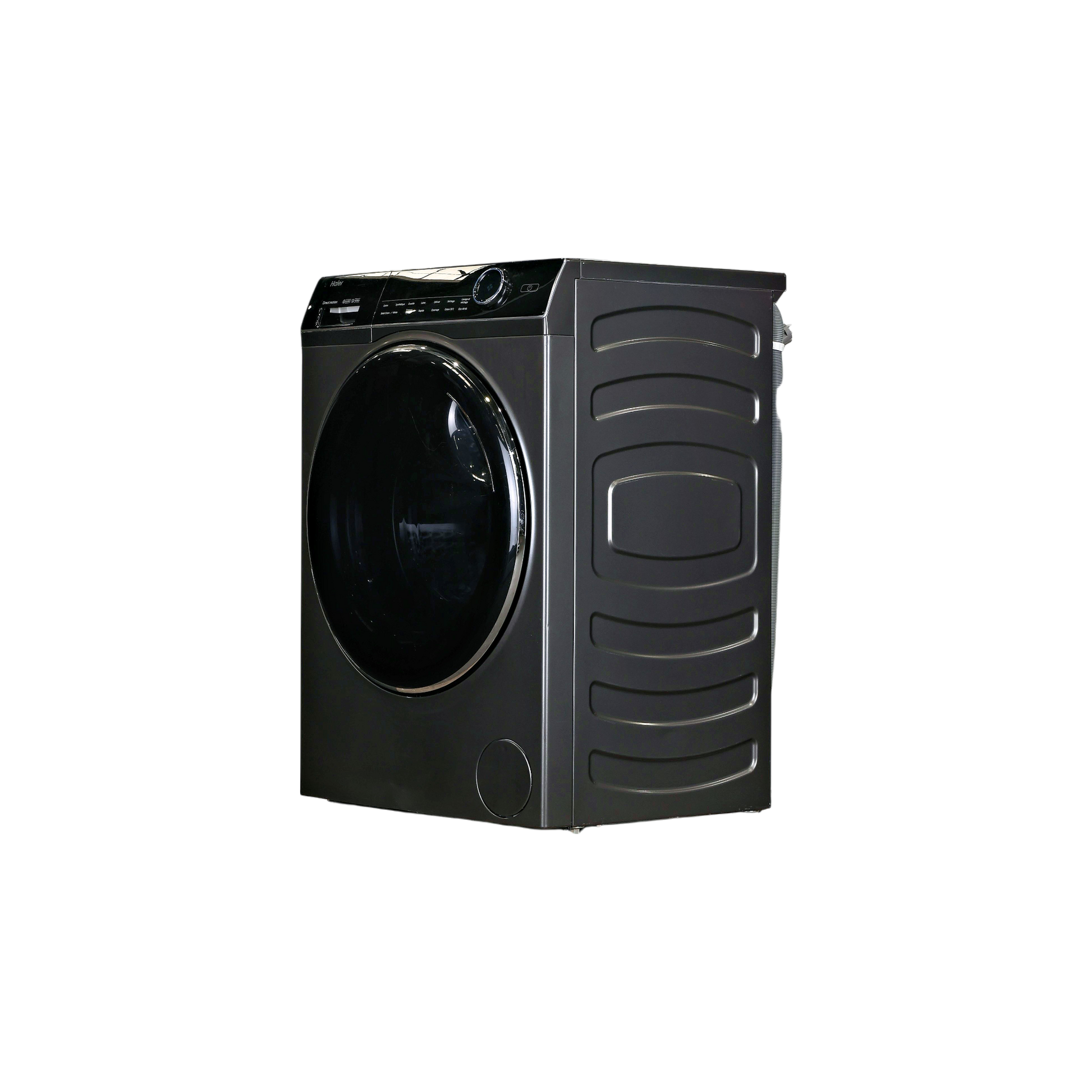 Lave-Linge Sechant 8 kg Reconditionné HAIER HWD80-B14979S : vue du côté gauche