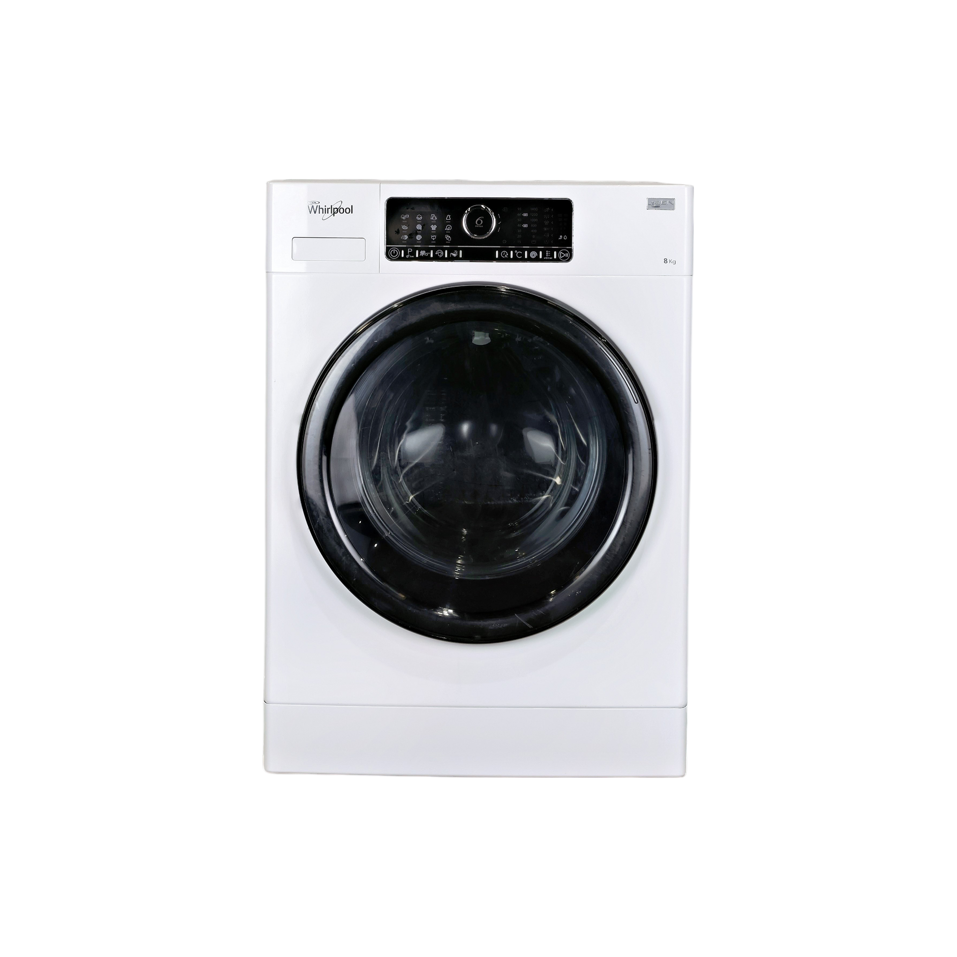 Lave-Linge Hublot 8 kg Reconditionné WHIRLPOOL FSCR80430 : vue de face