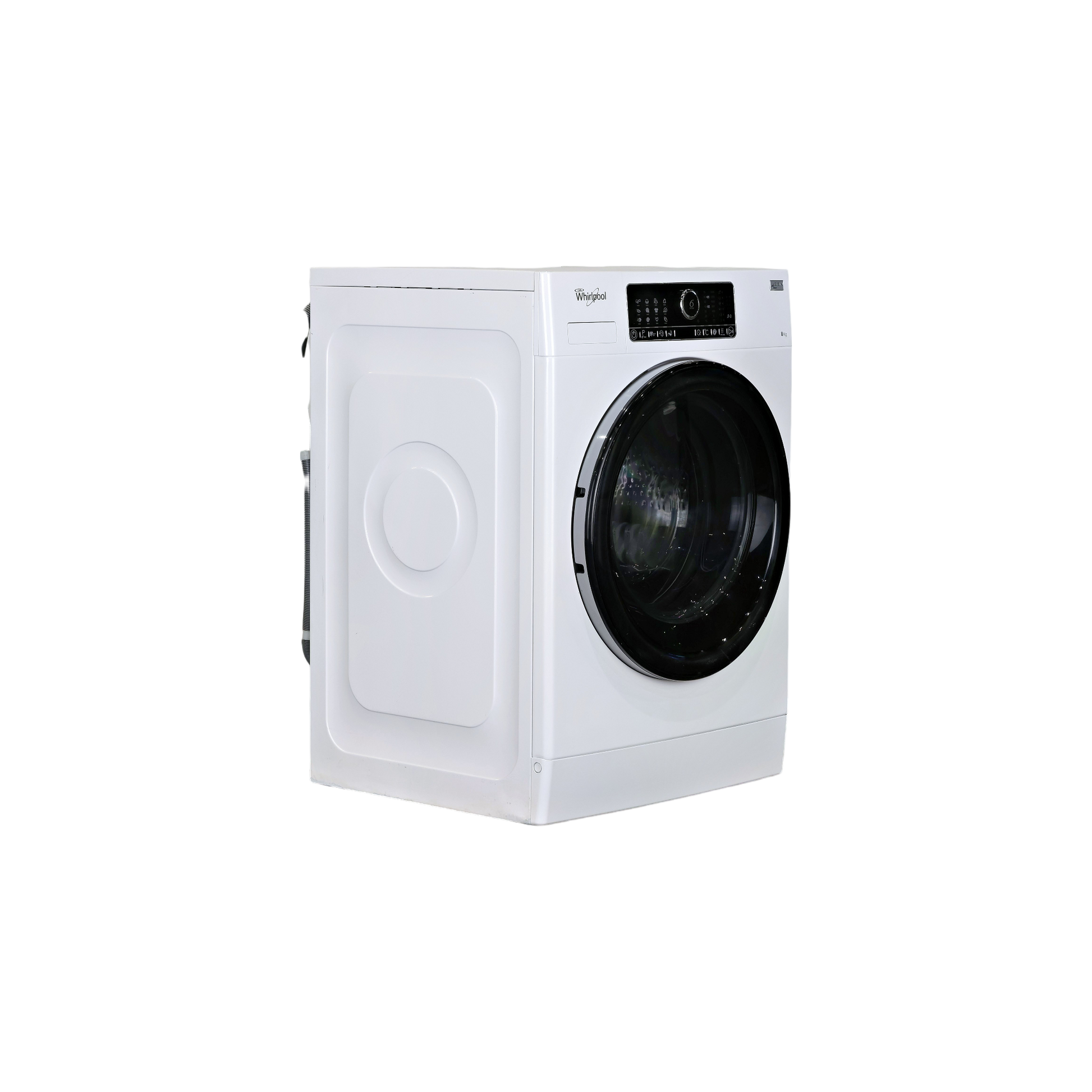 Lave-Linge Hublot 8 kg Reconditionné WHIRLPOOL FSCR80430 : vue du côté droit