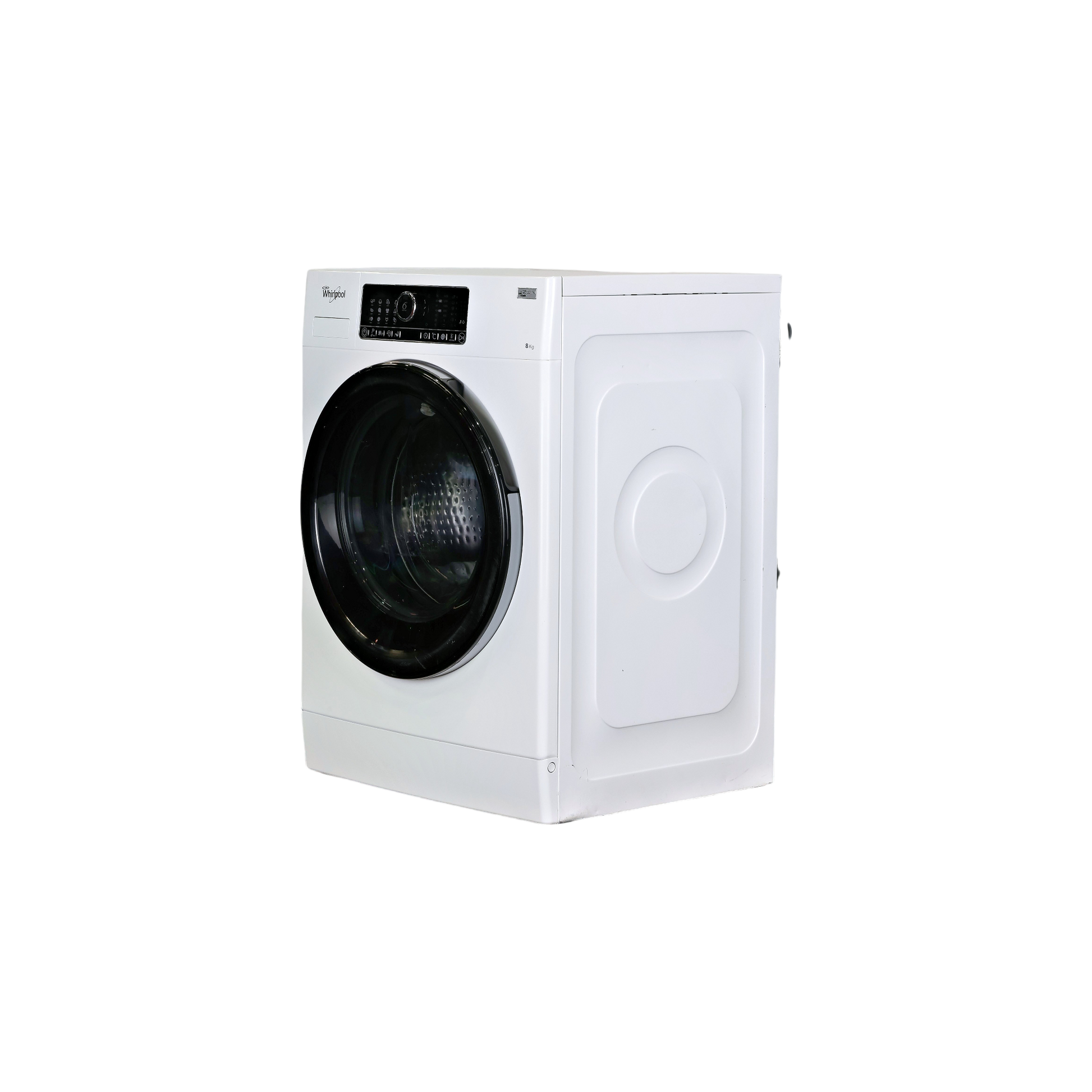 Lave-Linge Hublot 8 kg Reconditionné WHIRLPOOL FSCR80430 : vue du côté gauche