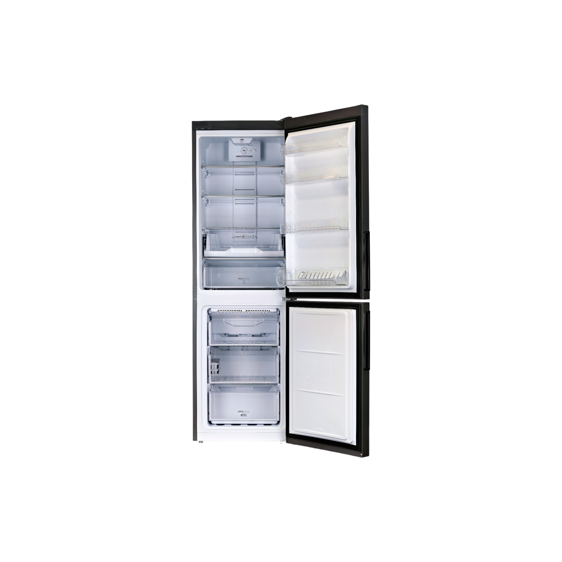 Réfrigérateur Avec Congélateur 305 L Reconditionné HOTPOINT LH8 FF2O X : vue de l'intérieur