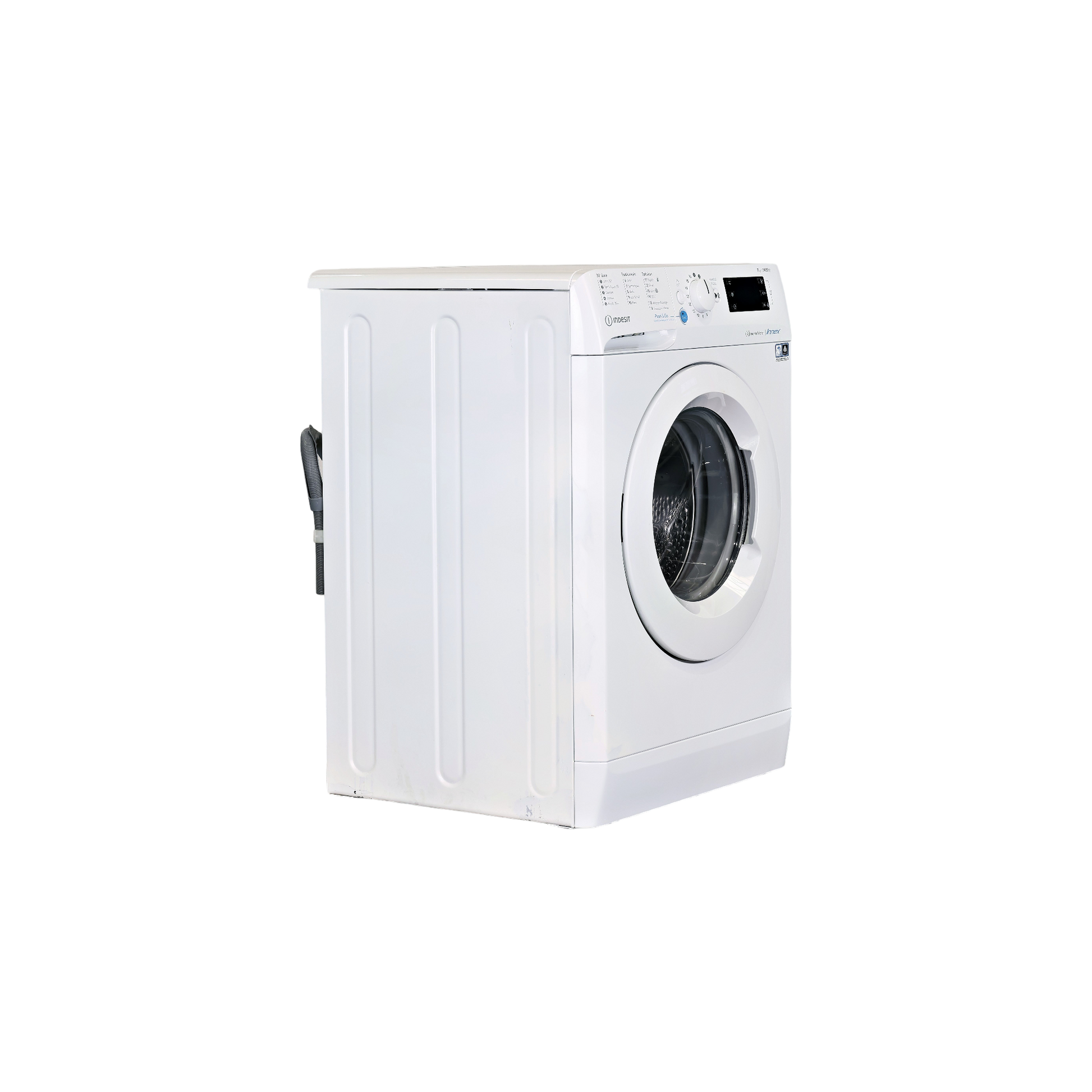 Lave-Linge Hublot 7 kg Reconditionné INDESIT BWE71483WFRN : vue du côté droit