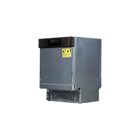 Lave-Vaisselle Encastrable  Reconditionné ELECTROLUX EES48400IX : vue du côté gauche