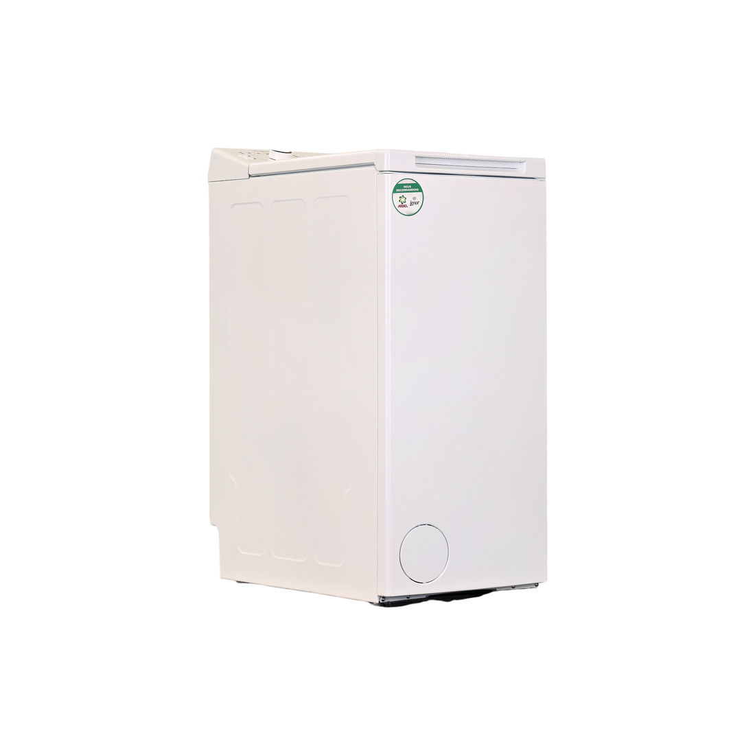 Lave-Linge Top 6 kg Reconditionné WHIRLPOOL TDLR6268FR : vue du côté droit