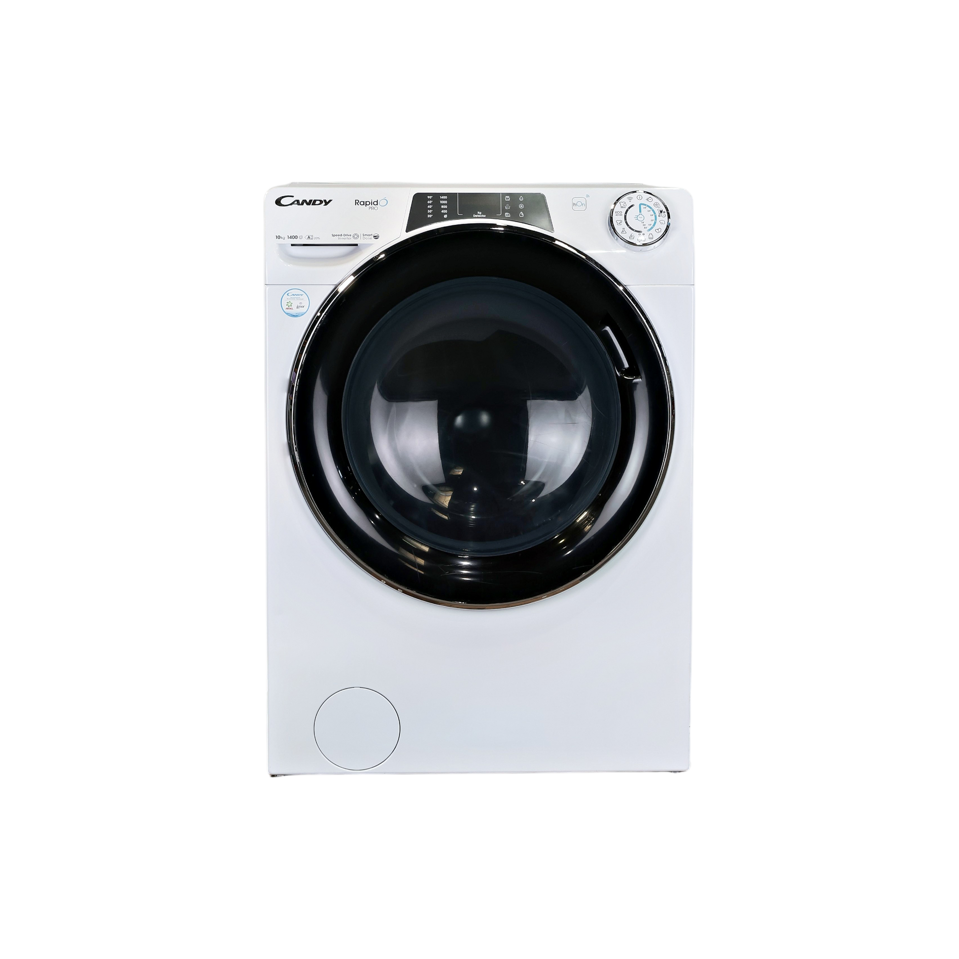 Lave-Linge Hublot 10 kg Reconditionné CANDY RPD4106BWMBC8-S : vue de face
