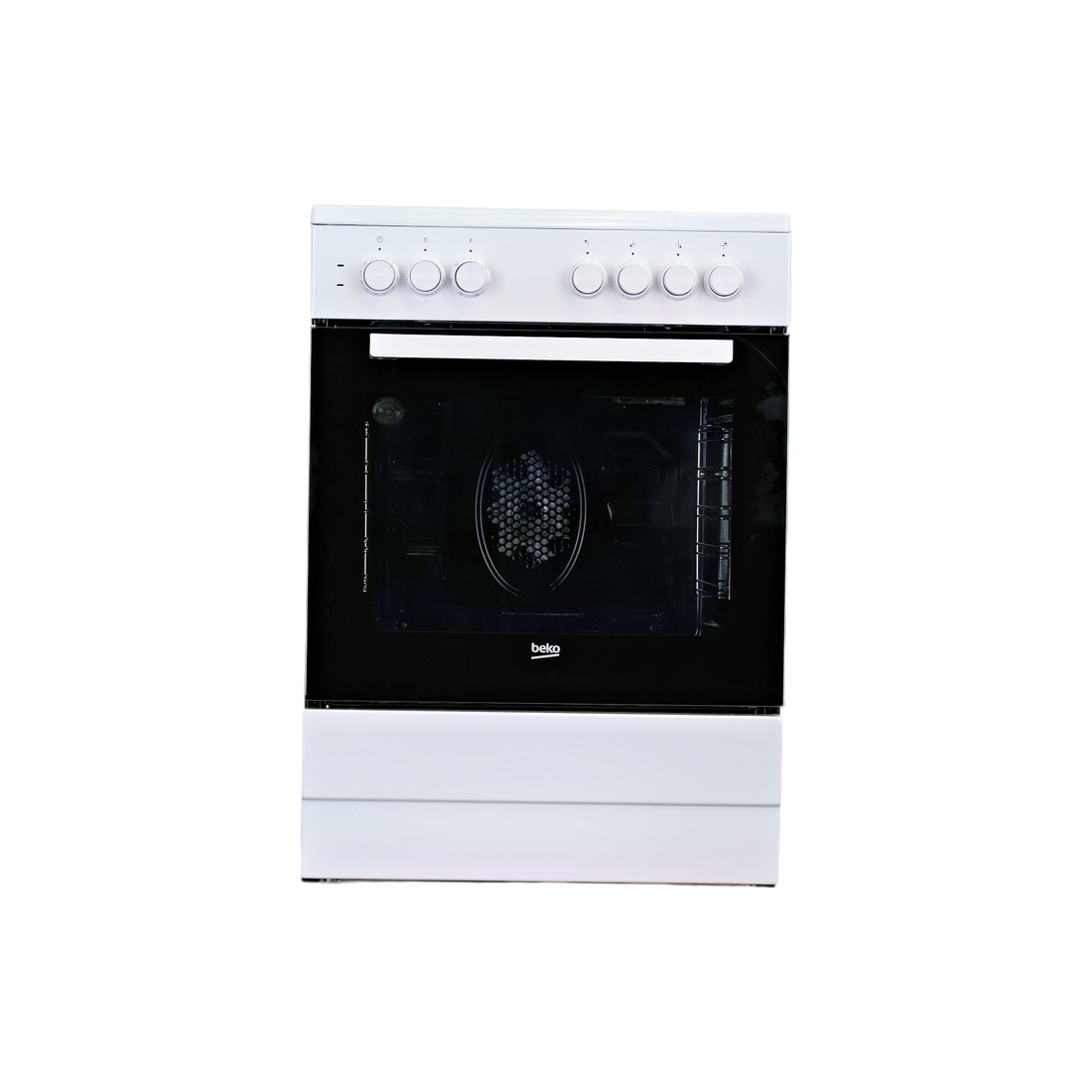 Cuisinière Vitrocéramique  Reconditionné BEKO FSE67100GWS : vue de face