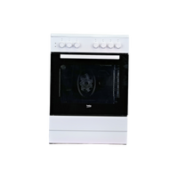 Cuisinière Vitrocéramique  Reconditionné BEKO FSE67100GWS : vue de face