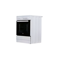 Cuisinière Vitrocéramique  Reconditionné BEKO FSE67100GWS : vue du côté gauche