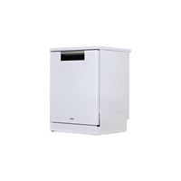 Lave-Vaisselle Pose Libre 14 Cvts Reconditionné HAIER XF 4A4M4PW : vue du côté gauche