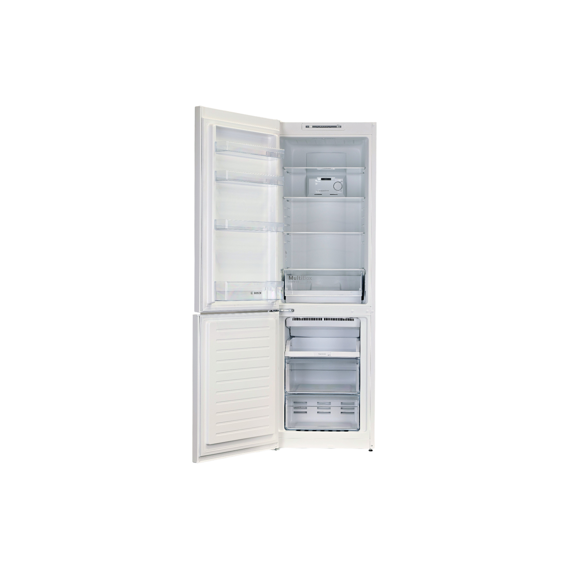 Réfrigérateur Avec Congélateur 305 L Reconditionné BOSCH KGN36NWEA : vue de l'intérieur