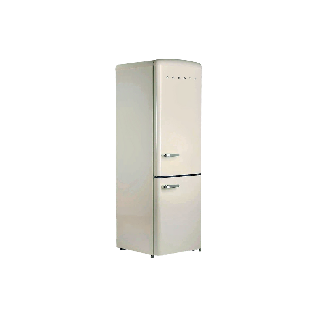 Réfrigérateur Avec Congélateur 330 L Reconditionné CREATE STYLANCE : vue du côté droit
