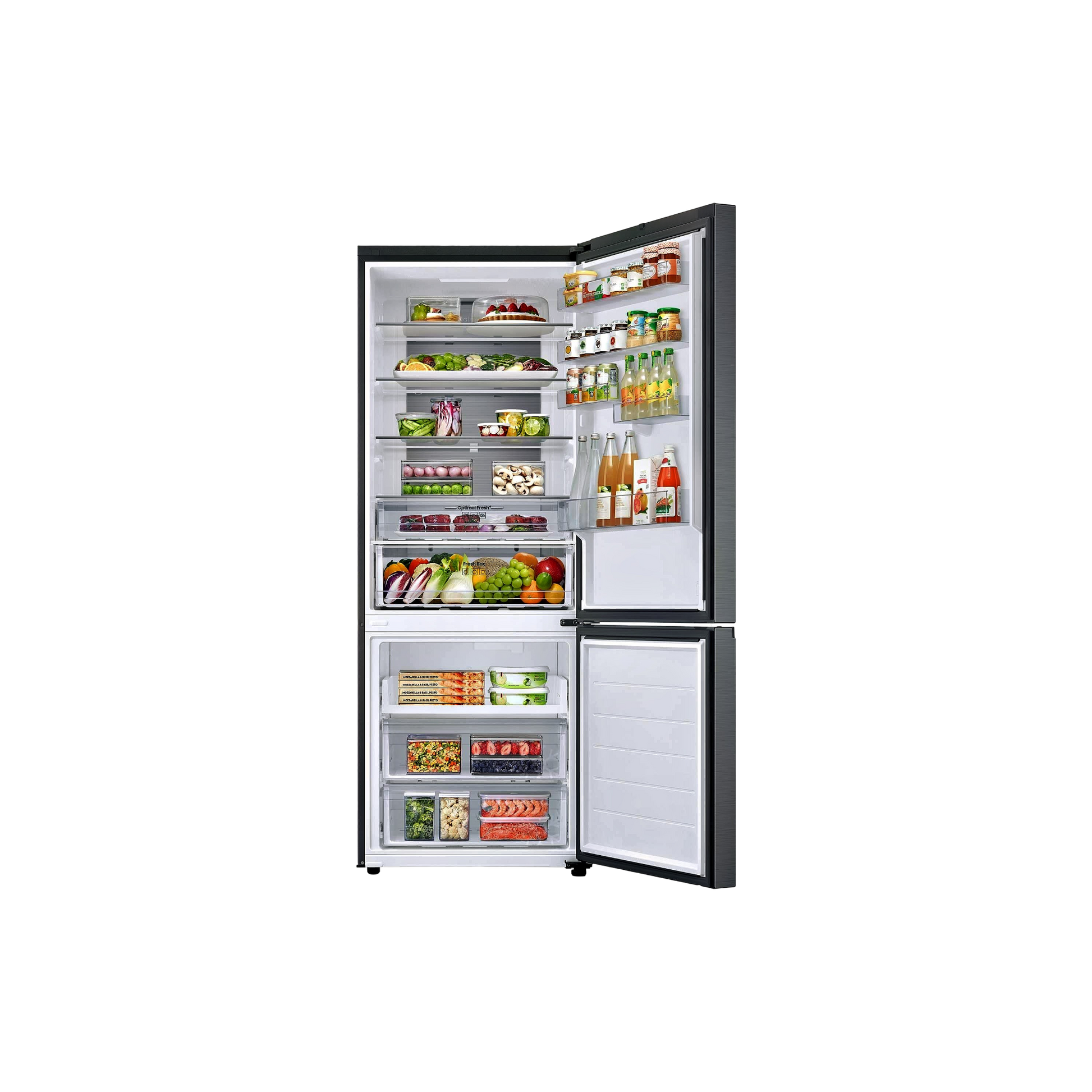 Réfrigérateur Avec Congélateur 538 L Reconditionné SAMSUNG RB53DG703ES9 : vue de l'intérieur