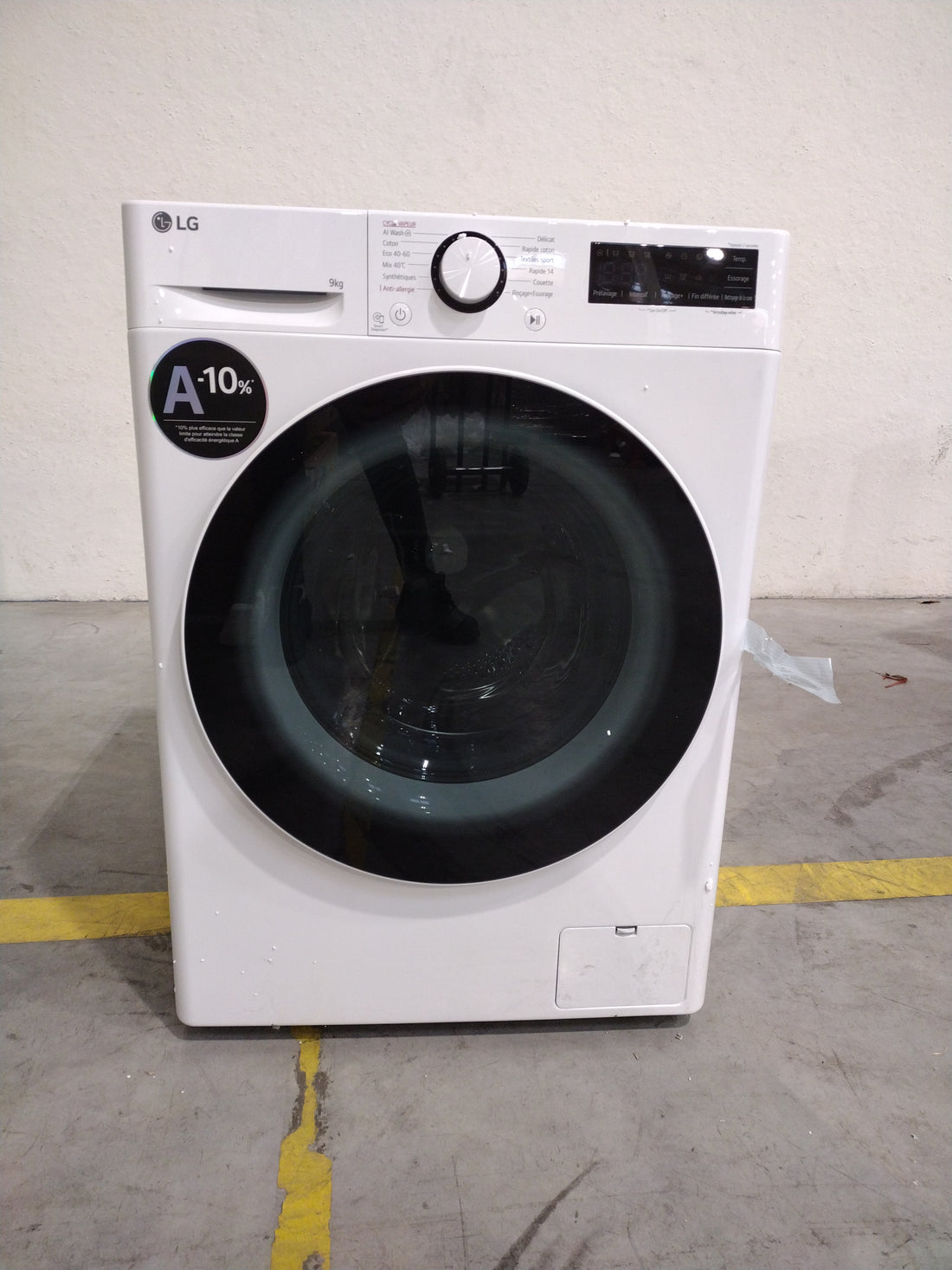 Lave-Linge Hublot 9 kg Reconditionné LG F94R50WHS : détails