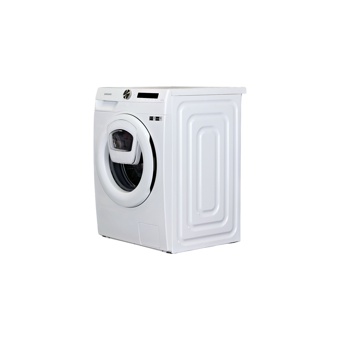 Lave-Linge Hublot 9 kg Reconditionné SAMSUNG WW90T554DTW : vue du côté gauche