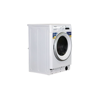 Lave-Linge Sechant 8 kg Reconditionné WHIRLPOOL FWDG86148WSFR : vue du côté droit