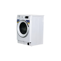 Lave-Linge Sechant 8 kg Reconditionné WHIRLPOOL FWDG86148WSFR : vue du côté gauche