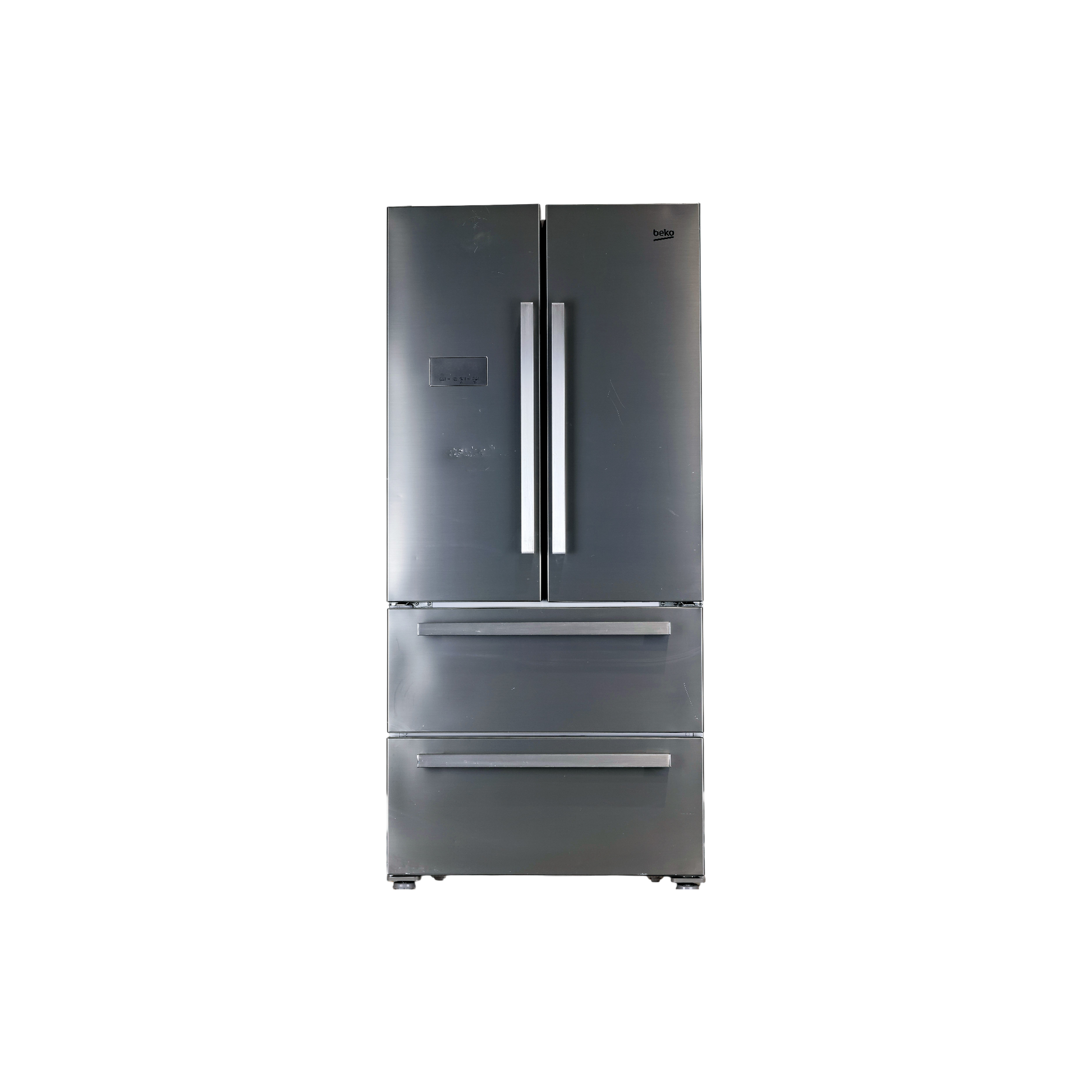 Réfrigérateur Avec Congélateur 539 L Reconditionné BEKO GNE6039XP : vue de face