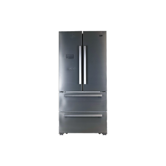 Réfrigérateur Avec Congélateur 539 L Reconditionné BEKO GNE6039XP : vue de face