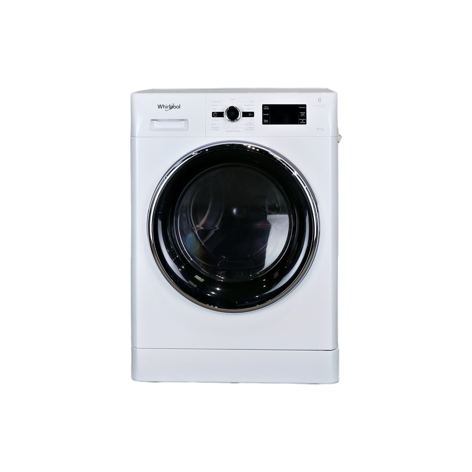Lave-linge sechant 10 kg Reconditionné WHIRLPOOL LVA2006TRF