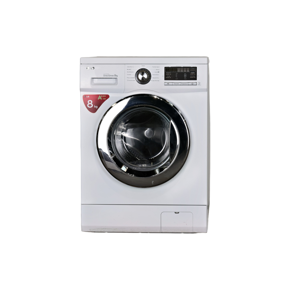 Lave-Linge Hublot 8 kg Reconditionné LG F84802WH : vue de face