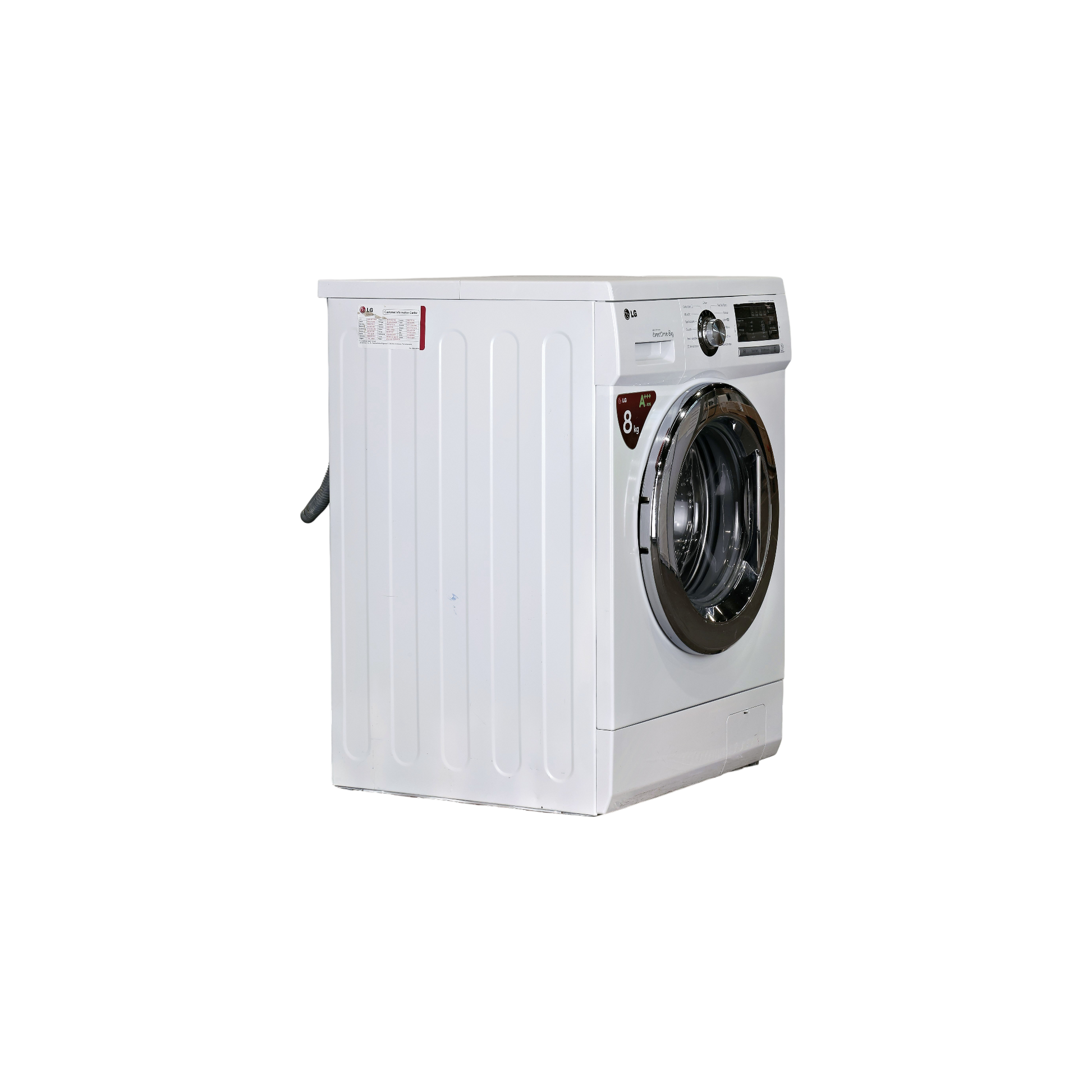 Lave-Linge Hublot 8 kg Reconditionné LG F84802WH : vue du côté droit
