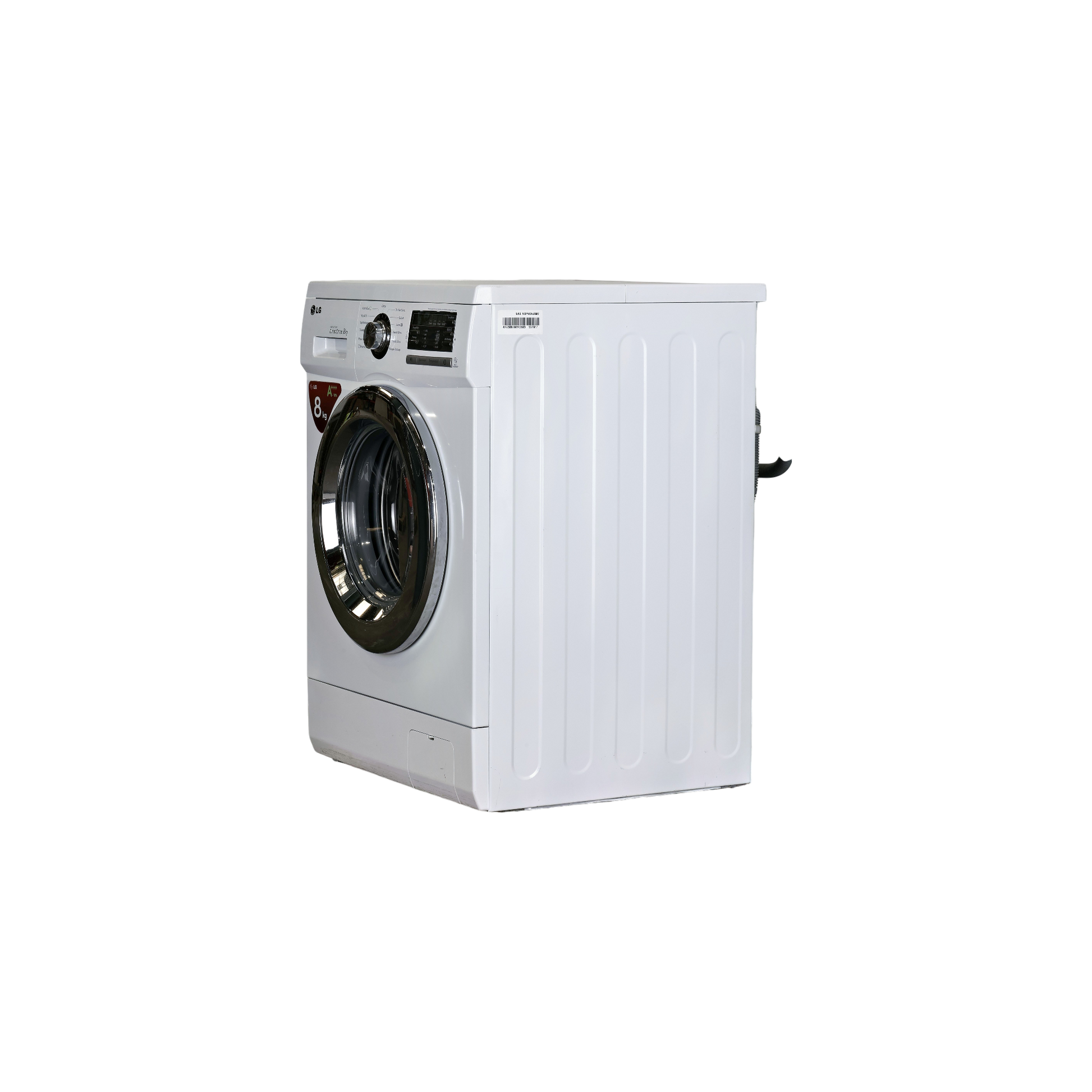Lave-Linge Hublot 8 kg Reconditionné LG F84802WH : vue du côté gauche