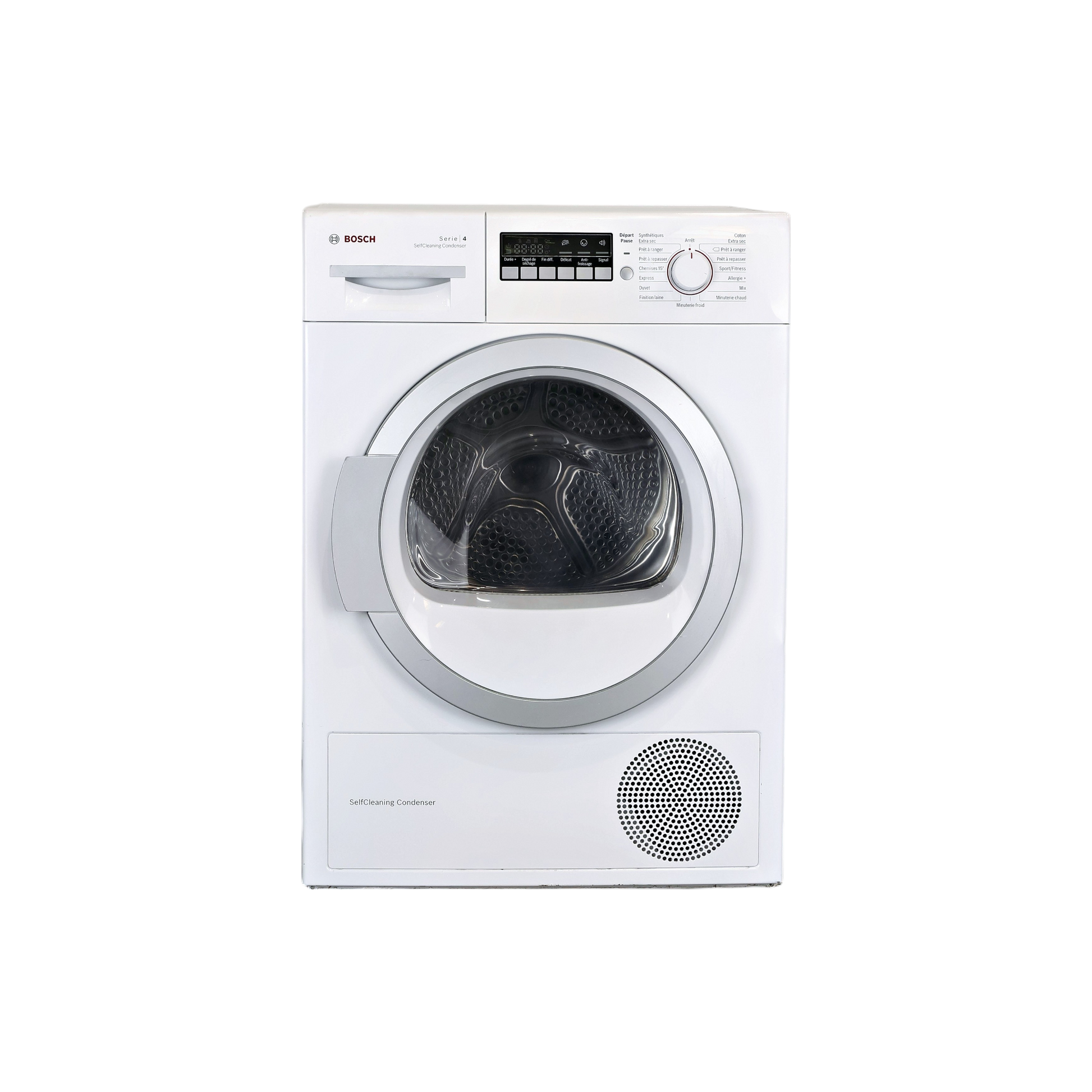 Seche-Linge Condensation 8 kg Reconditionné BOSCH WTW86430FF : vue de face
