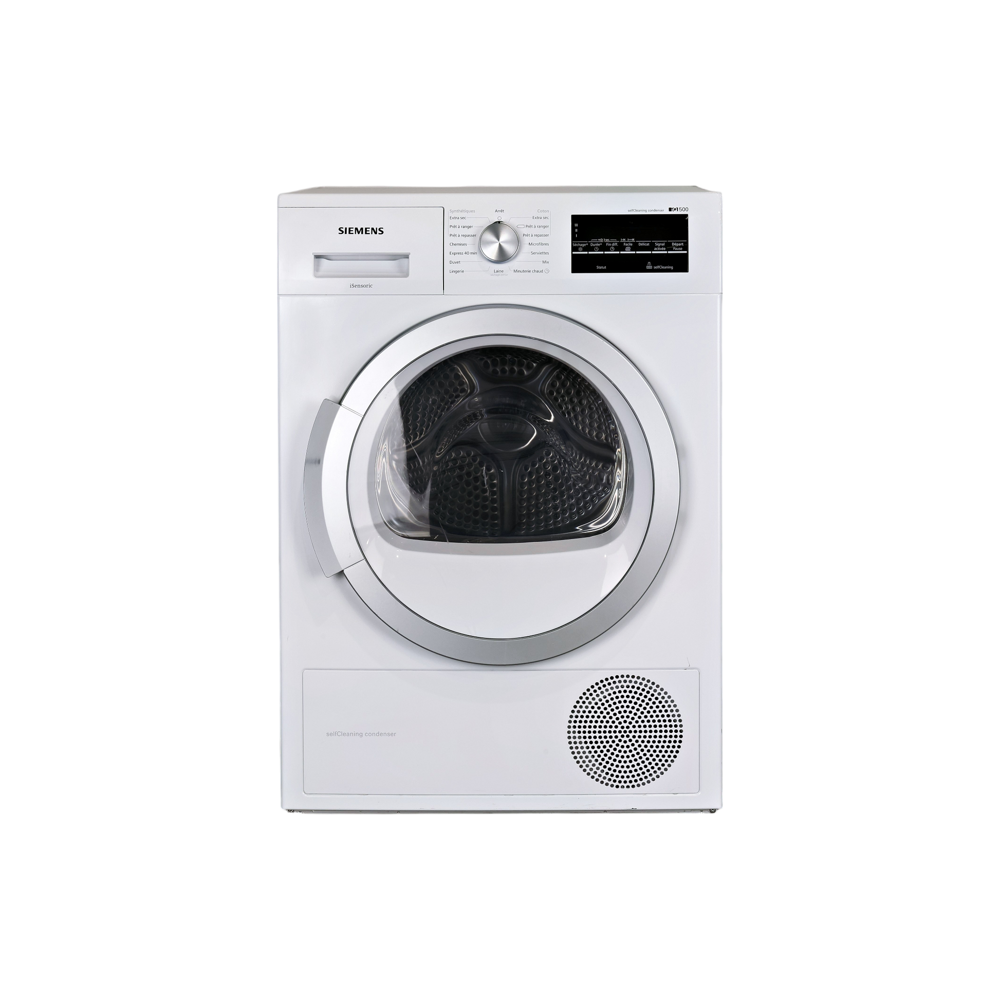 Seche-Linge Pompe À Chaleur 8 kg Reconditionné SIEMENS WT47W460FF : vue de face