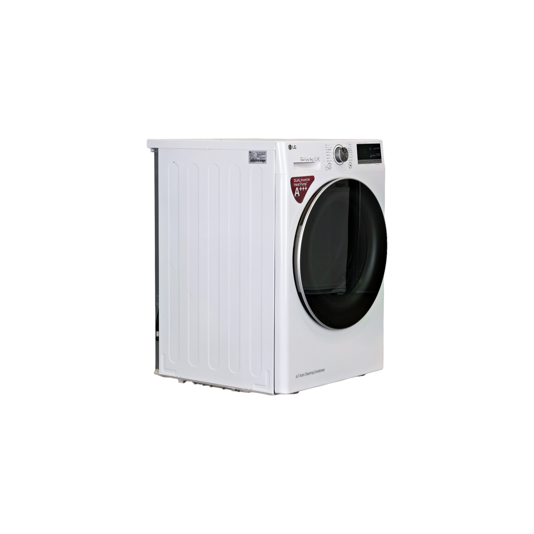 Seche-Linge Pompe À Chaleur 9 kg Reconditionné LG RH9V71WH : vue du côté droit
