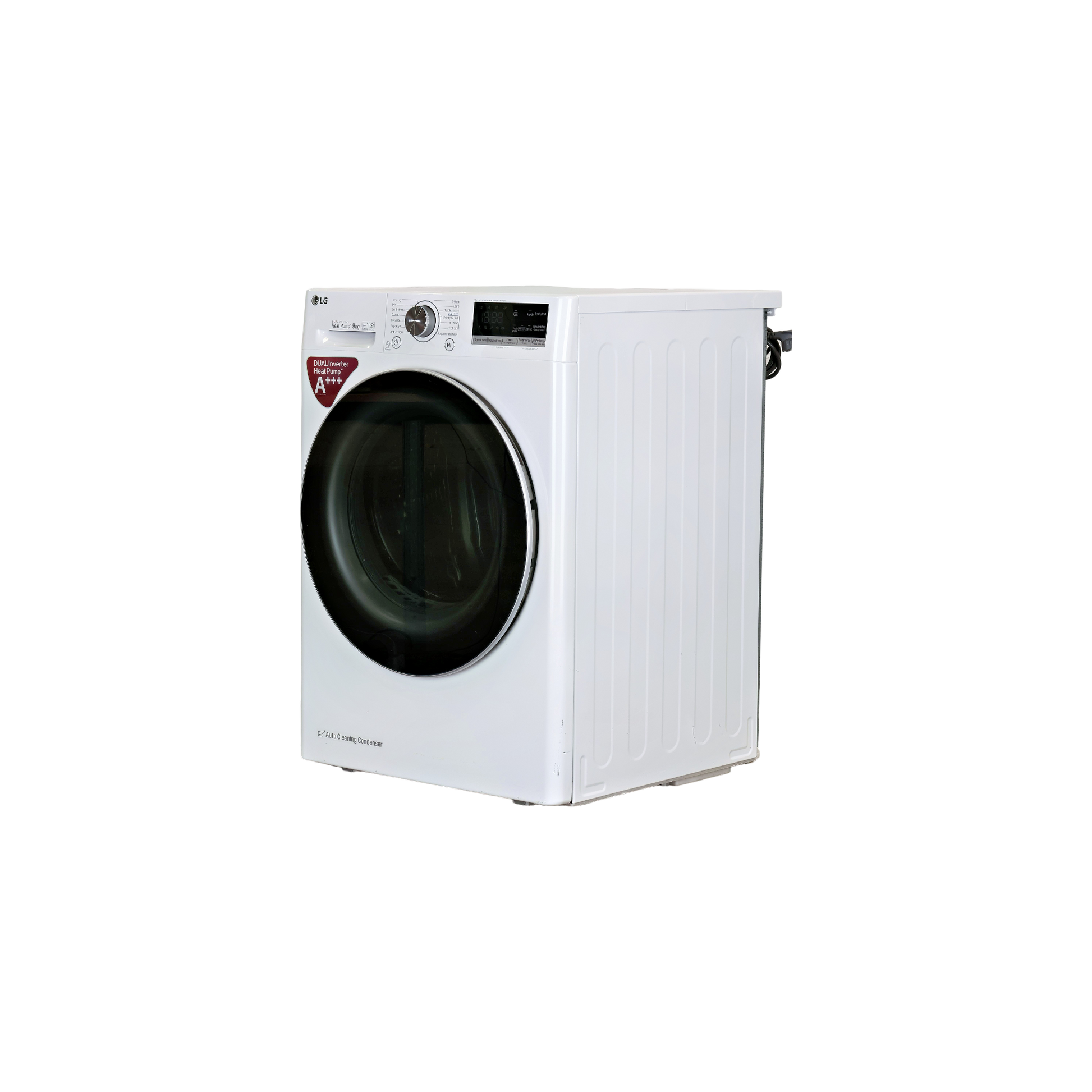 Seche-Linge Pompe À Chaleur 9 kg Reconditionné LG RH9V71WH : vue du côté gauche