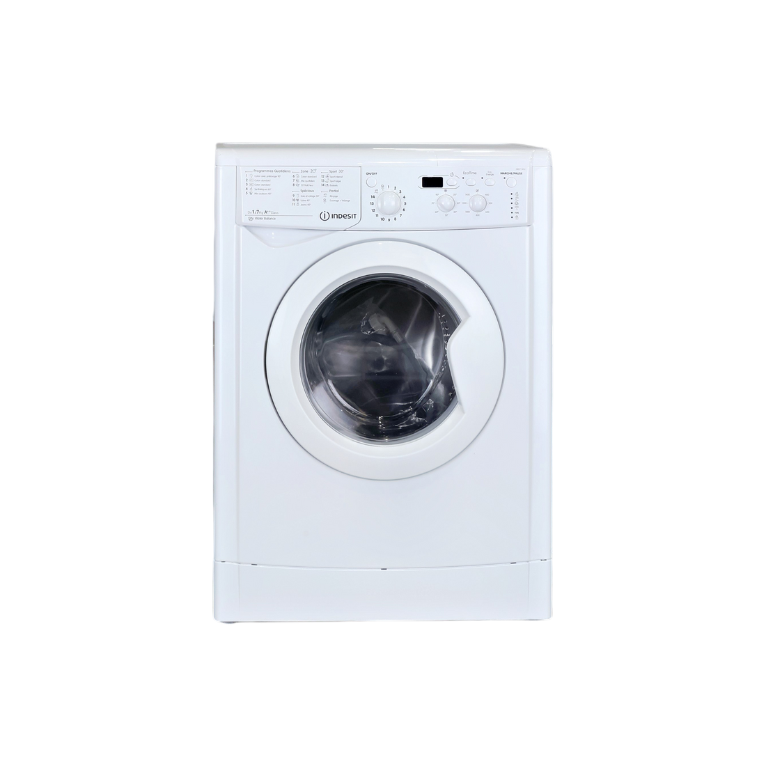 Lave-Linge Hublot 7 kg Reconditionné INDESIT IWD 71452 C FR : vue de face