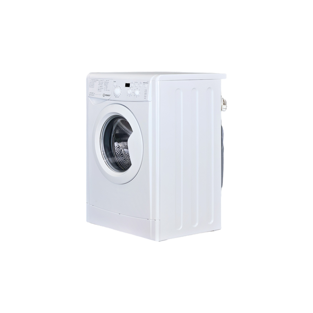 Lave-Linge Hublot 7 kg Reconditionné INDESIT IWD 71452 C FR : vue du côté gauche