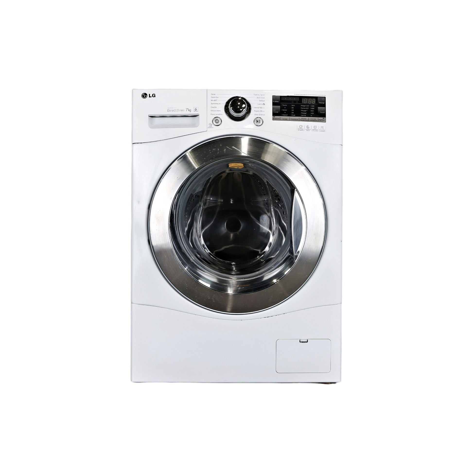Lave-Linge Hublot 7 kg Reconditionné LG F74932WH : vue de face