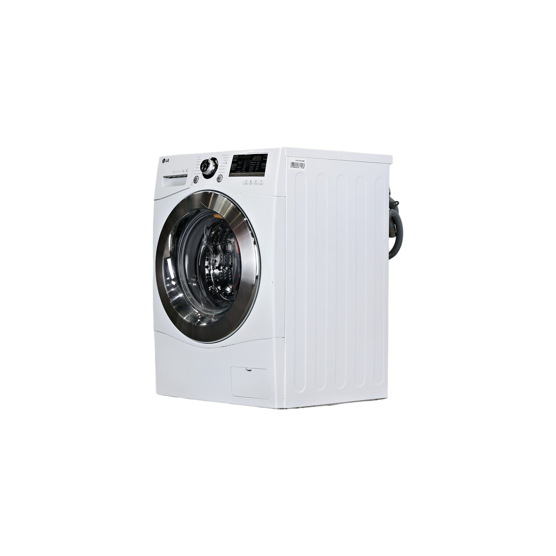 Lave-Linge Hublot 7 kg Reconditionné LG F74932WH : vue du côté gauche