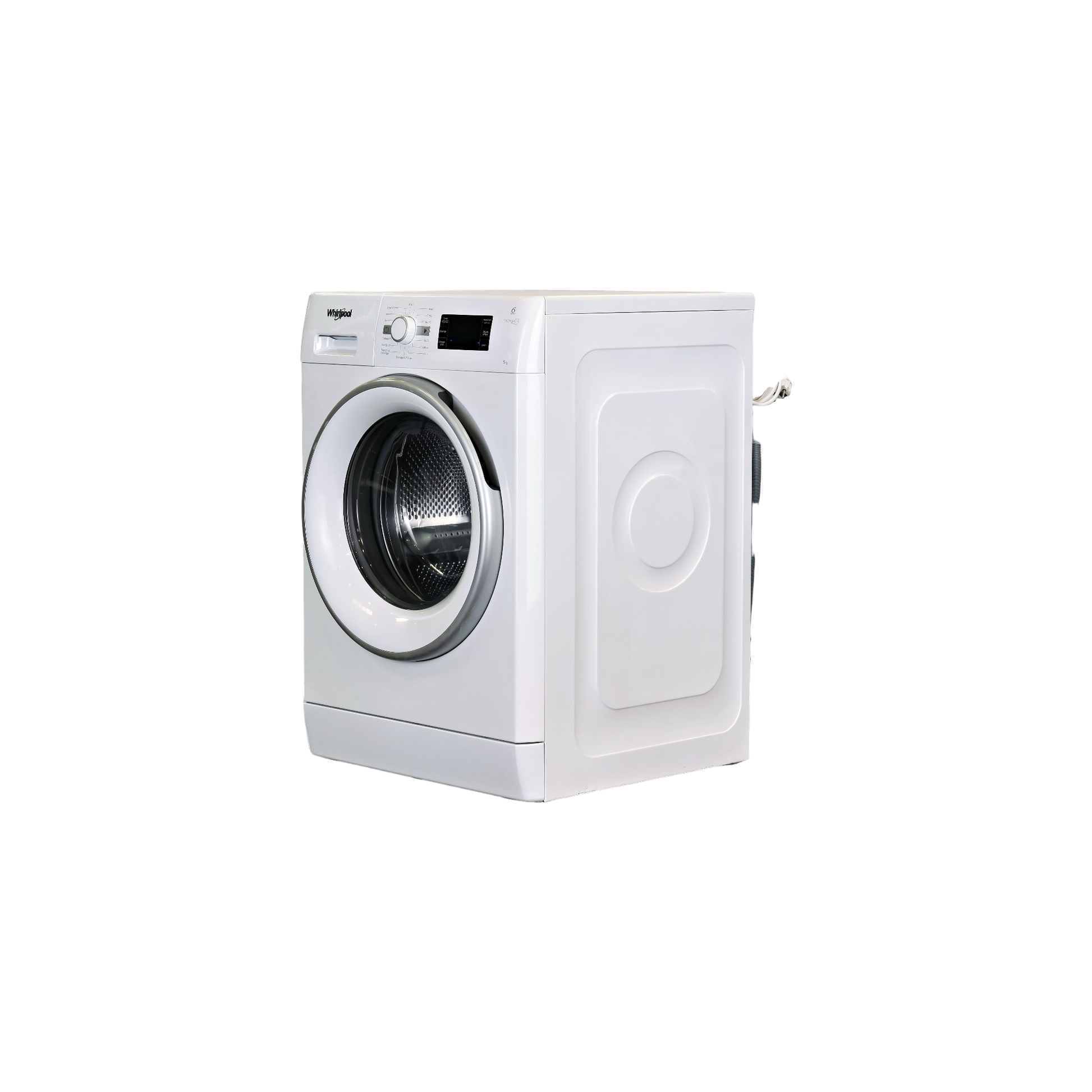 Lave-Linge Hublot 9 kg Reconditionné WHIRLPOOL FWG91484WSFR : vue du côté gauche