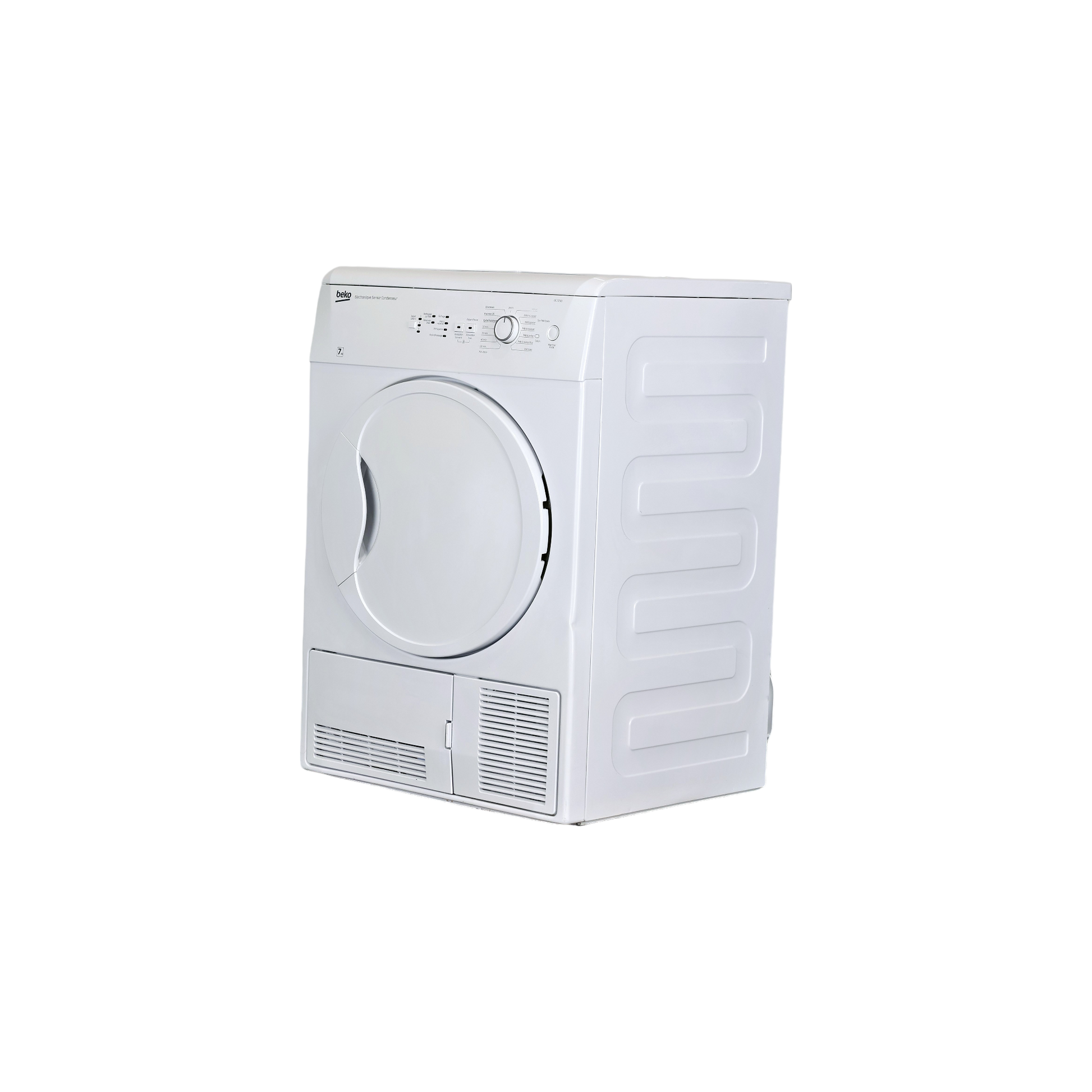 Seche-Linge Condensation 7 kg Reconditionné BEKO DC7230 : vue du côté gauche