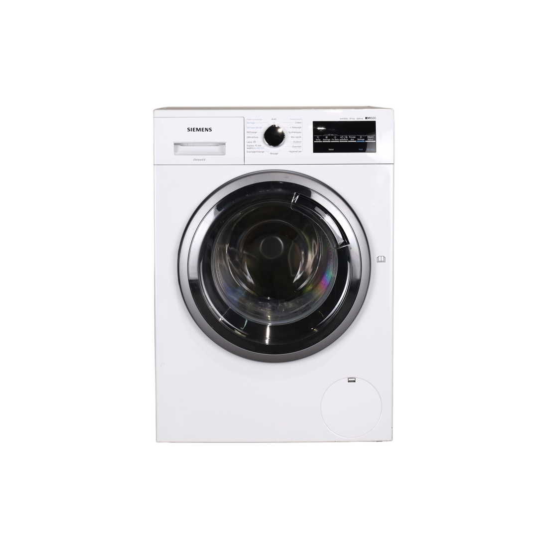 Lave-Linge Sechant 8 kg Reconditionné SIEMENS WD15G461FF : vue de face