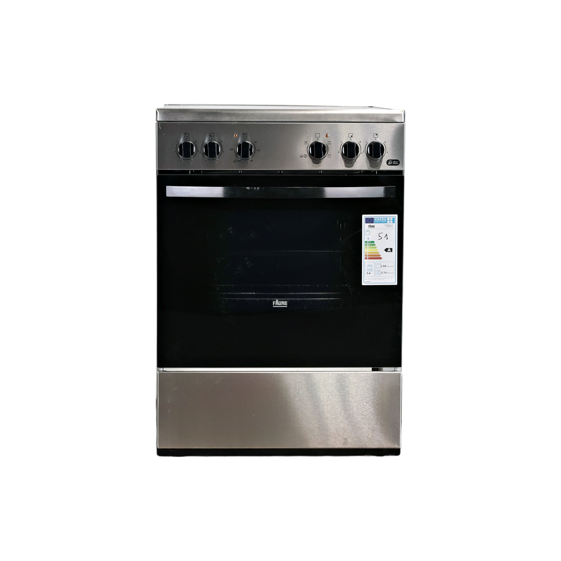 Cuisinière Vitrocéramique 54 L Reconditionné FAURE FCV65091XA : vue de face