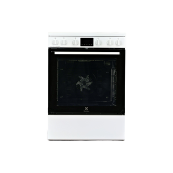 Cuisinière Vitrocéramique 73 L Reconditionné ELECTROLUX EKR66890AW : vue de face