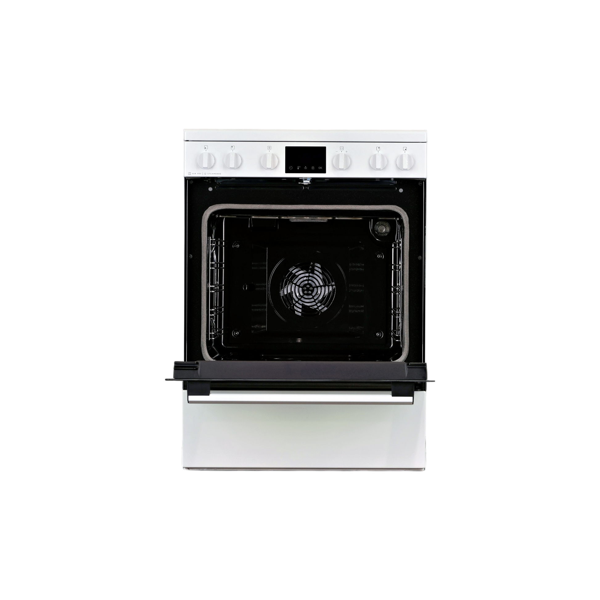 Cuisinière Vitrocéramique 73 L Reconditionné ELECTROLUX EKR66890AW : vue de l'intérieur