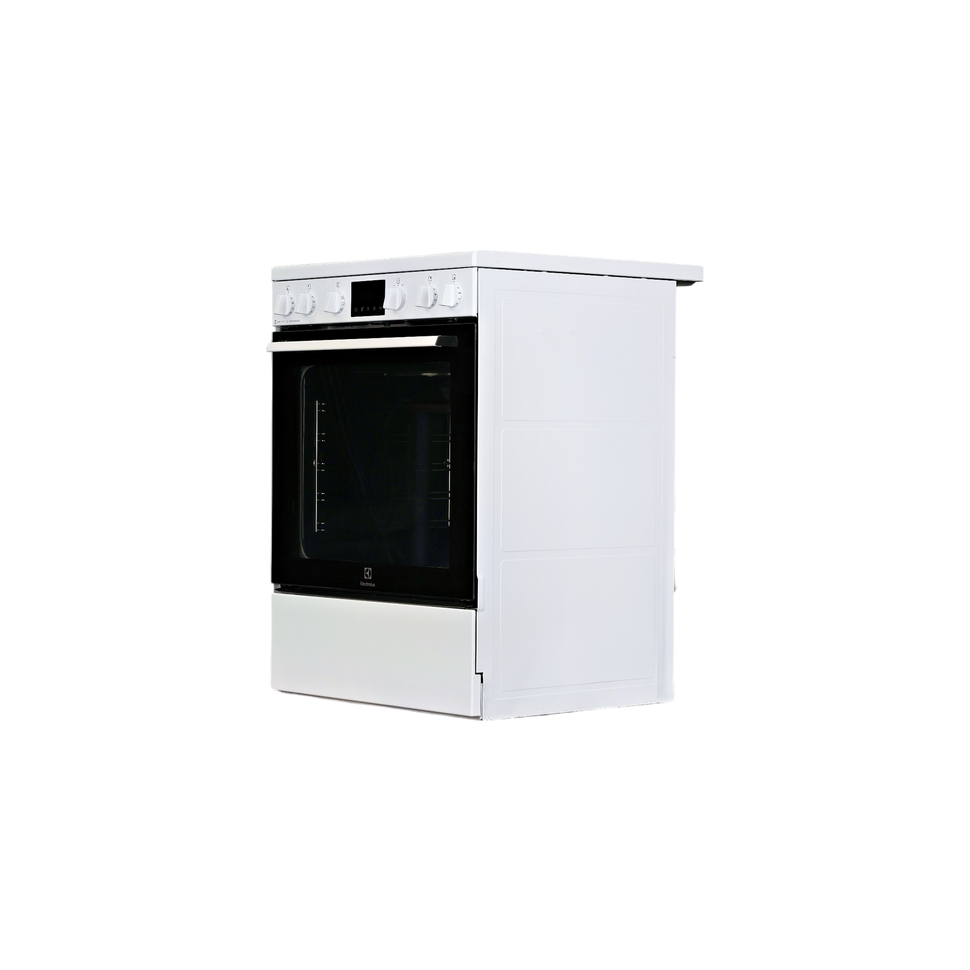 Cuisinière Vitrocéramique 73 L Reconditionné ELECTROLUX EKR66890AW : vue du côté gauche