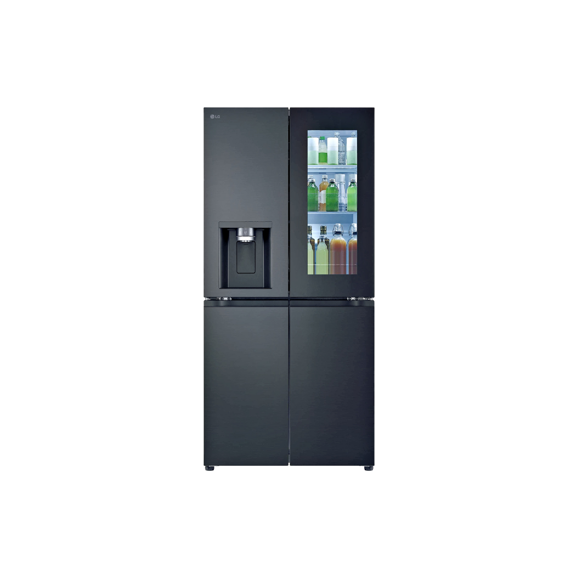 Réfrigérateur Multi-Portes 508 L Reconditionné LG GMG860EPBE : vue de face