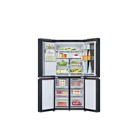 Réfrigérateur Multi-Portes 508 L Reconditionné LG GMG860EPBE : vue de l'intérieur
