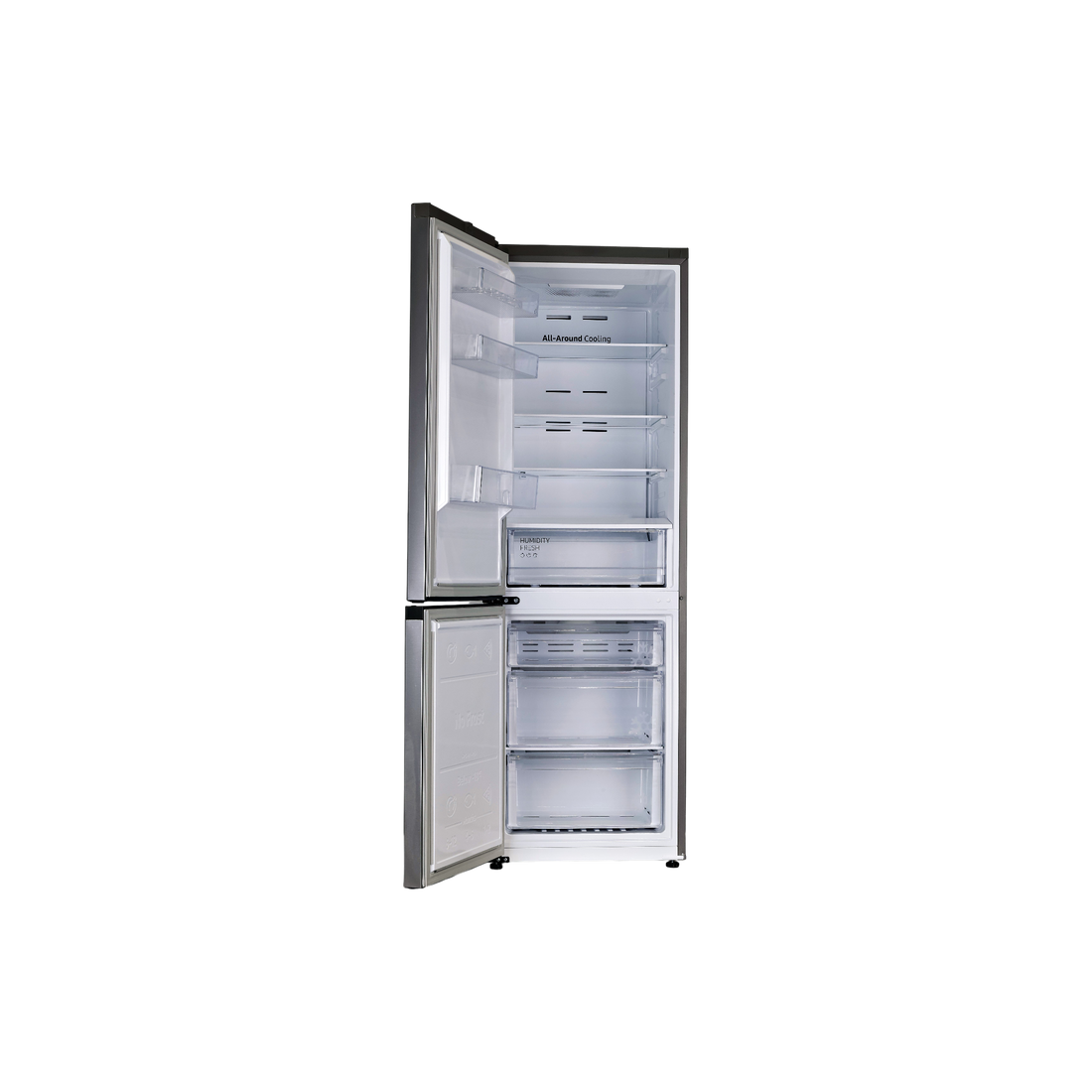 Réfrigérateur Avec Congélateur 344 L Reconditionné SAMSUNG RB34T670ESA : vue de l'intérieur