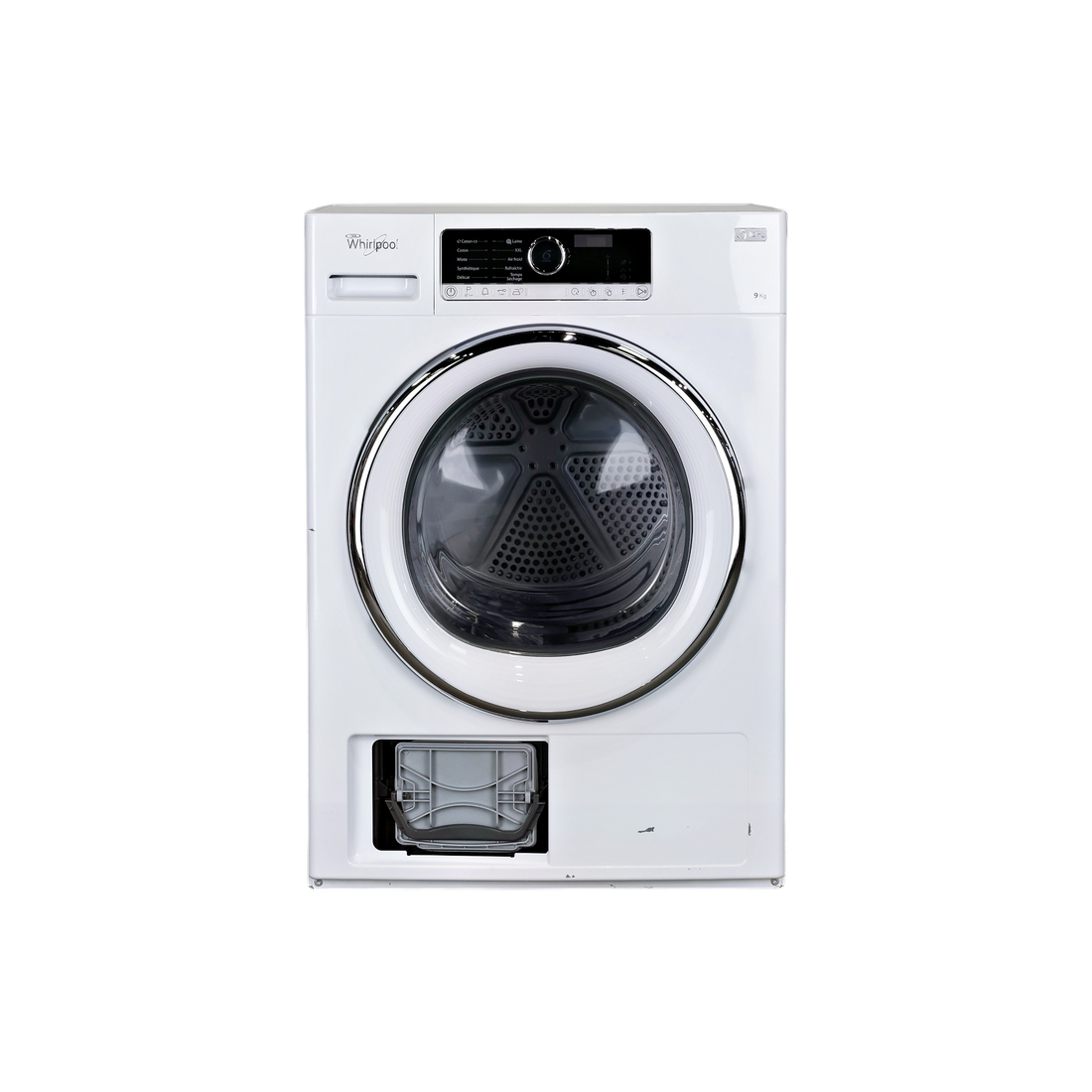 Seche-Linge Pompe À Chaleur 9 kg Reconditionné WHIRLPOOL HSCX 90422 : vue de face