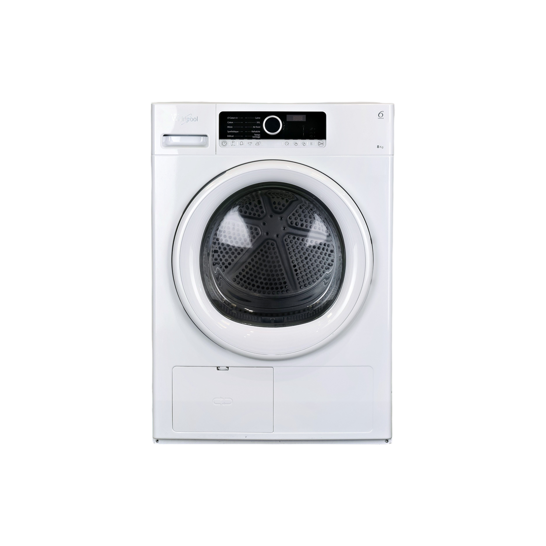 Seche-Linge Pompe À Chaleur 8 kg Reconditionné WHIRLPOOL HSCX 80313 : vue de face